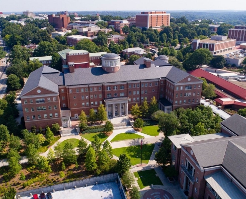 Aerial shot of MLC